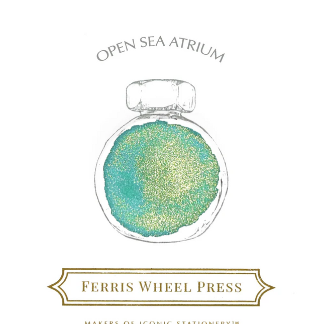 Ferris Wheel Press x Ginza Tsutaya Fountain Pen Ink - Open Sea Atrium