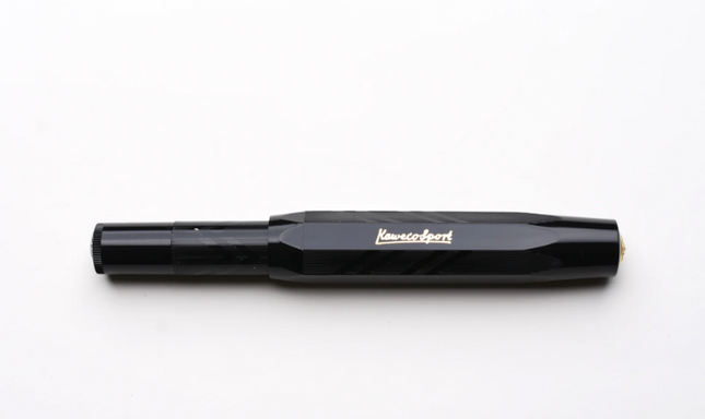 Kaweco Classic Sport Fountain Pen - Guilloche Black