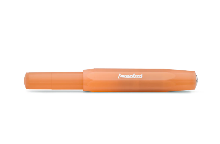 Kaweco Frosted Sport Fountain Pen - Soft Mandarin