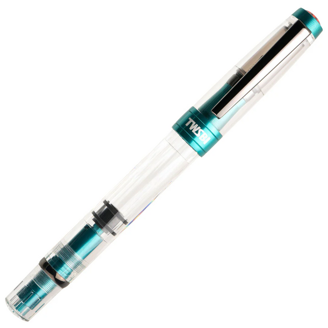 TWSBI Diamond 580ALR Fountain Pen - Caribbean with Onyx
