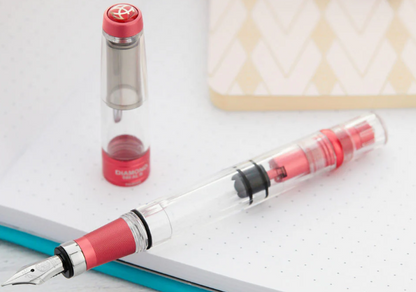 TWSBI Diamond 580ALR Fountain Pen - Punch Pink