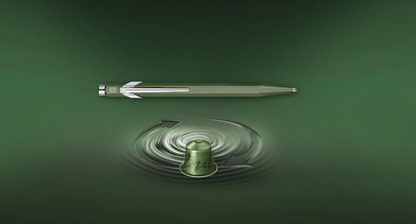 Caran d'Ache x Nespresso 849 Limited Edition Ballpoint Pen - India Green