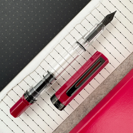 TWSBI ECO Plum and Onyx Fountain Pen