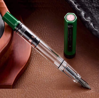 TWSBI ECO Irish Green and Onyx Fountain Pen