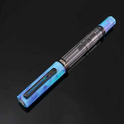 TWSBI ECO Cosmos Blue and Onyx Fountain Pen