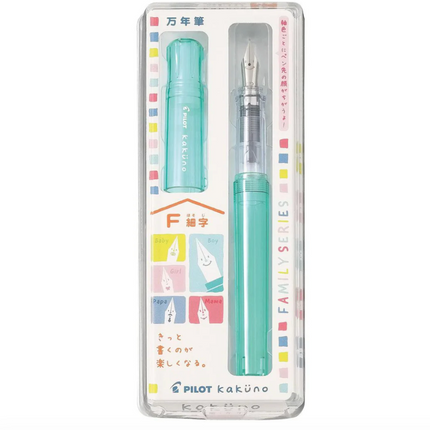 Pilot Kakuno Family Series Fountain Pen Set