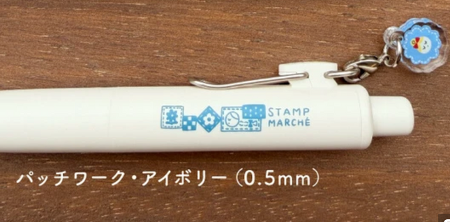 Uni-Ball One P x Stamp Marche Gel Pen with Charm
