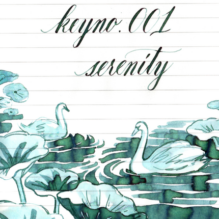 Keyno Stay.tionery Fountain Pen Ink Sample (3mL)
