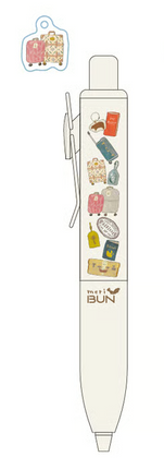 Uni-Ball One P x Meribun Special Edition Gel Pen with Charm