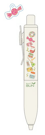 Uni-Ball One P x Meribun Special Edition Gel Pen with Charm