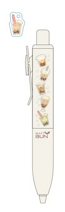 Uni-Ball One P x Meribun Special Edition Gel Pen with Charm