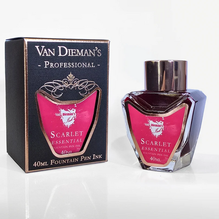 Van Dieman's Professional Fountain Pen Ink Full Bottle (40mL)
