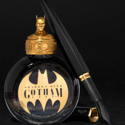 Ferris Wheel Press x Warner Bros. Shadows over Gotham Fountain Pen and Ink Set