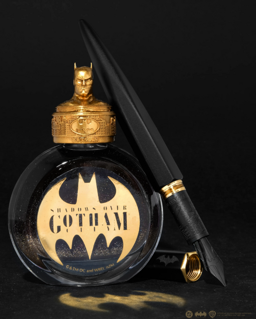 Ferris Wheel Press x Warner Bros. Shadows over Gotham Fountain Pen and Ink Set