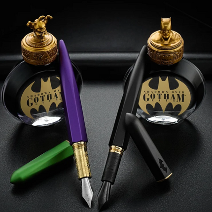 Ferris Wheel Press x Warner Bros. Shadows over Gotham Fountain Pen and Ink Set