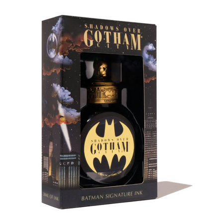 Ferris Wheel Press x Warner Bros. Shadows over Gotham Fountain Pen Ink Full Bottle (38mL)