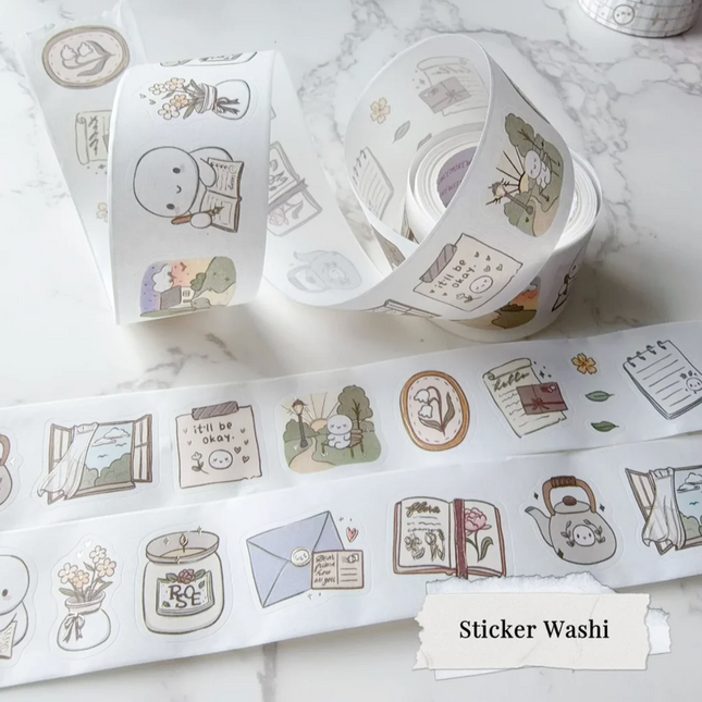 Once More With Love Washi Sticker Roll