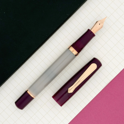 Nahvalur Original Violet Ash Fountain Pen
