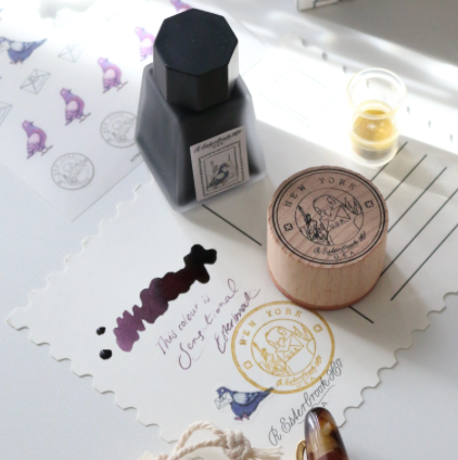 Esterbrook Pigeon Poop New York Rubber Stamp