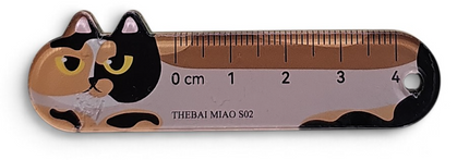 THEBAI Studio Cat Ruler