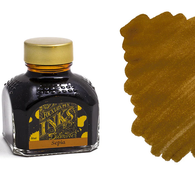 Diamine Fountain Pen Ink - Sepia