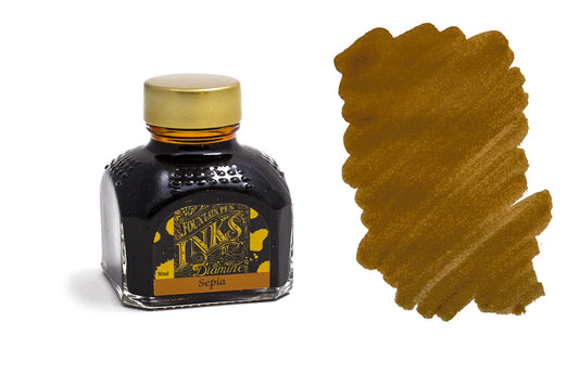 Diamine Fountain Pen Ink - Sepia