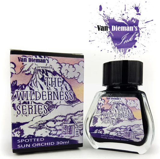 Van Dieman's Wilderness Fountain Pen Ink - Spotted Sun Orchid