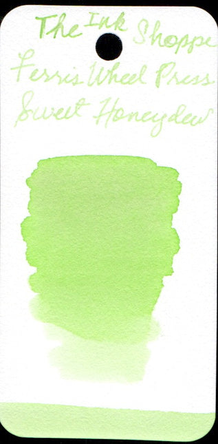 Ferris Wheel Press Fountain Pen Ink - Sweet Honeydew - The Ink Shoppe Philippines