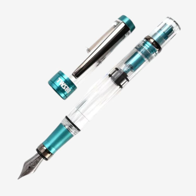 TWSBI Diamond 580ALR Fountain Pen - Caribbean with Onyx