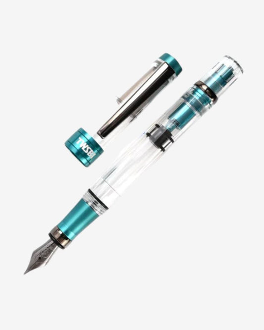 TWSBI Diamond 580ALR Fountain Pen - Caribbean with Onyx