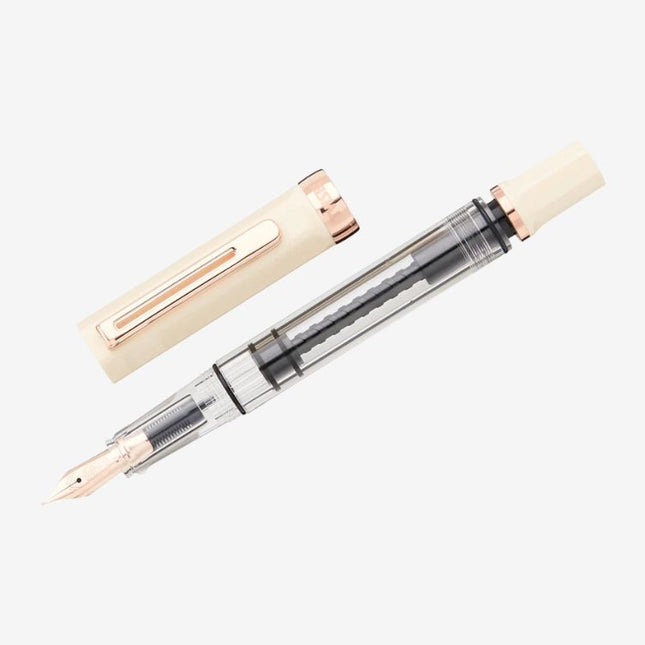 TWSBI ECO Fountain Pen - Creme with Rose Gold