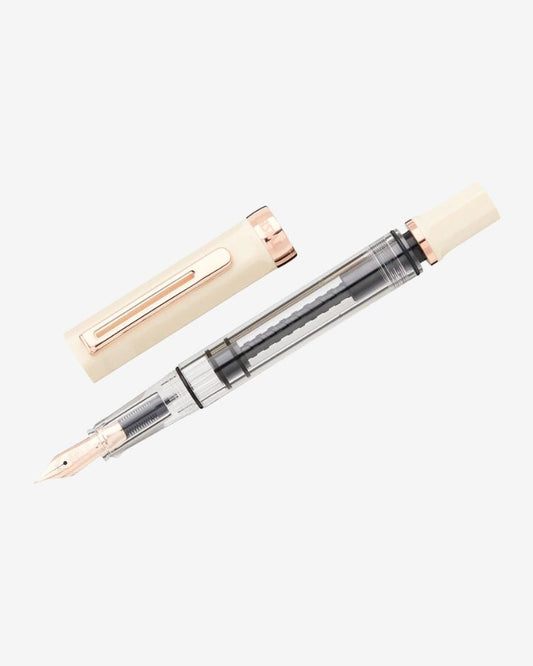TWSBI ECO Fountain Pen - Creme with Rose Gold