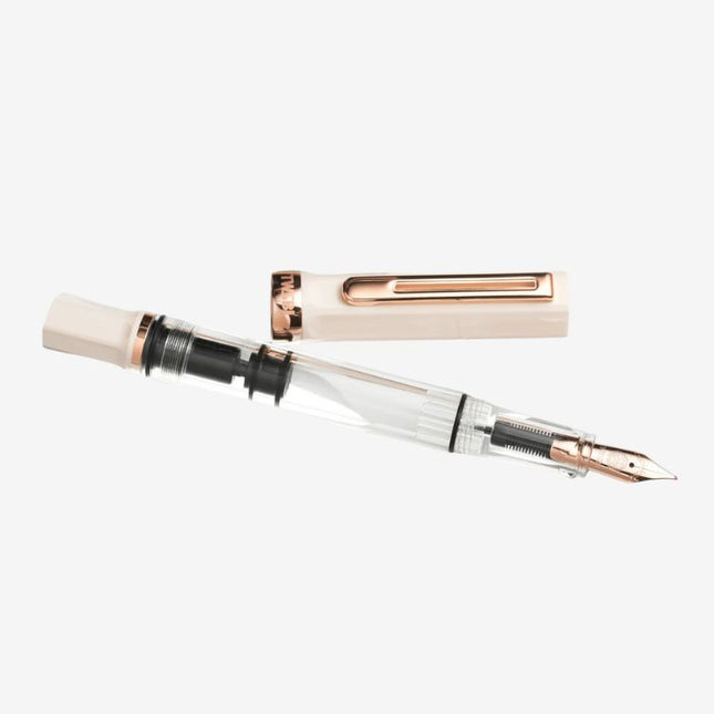 TWSBI ECO Fountain Pen - Creme with Rose Gold