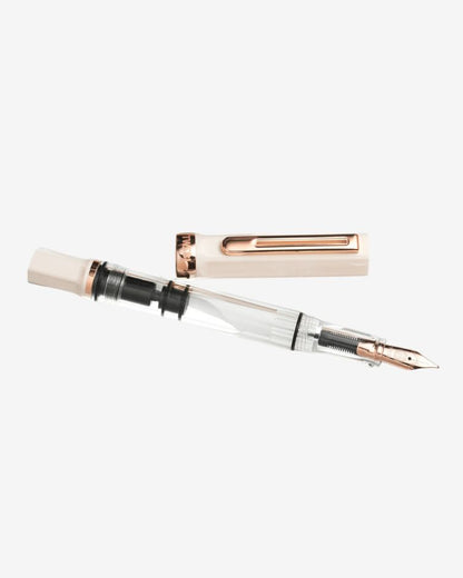 TWSBI ECO Fountain Pen - Creme with Rose Gold