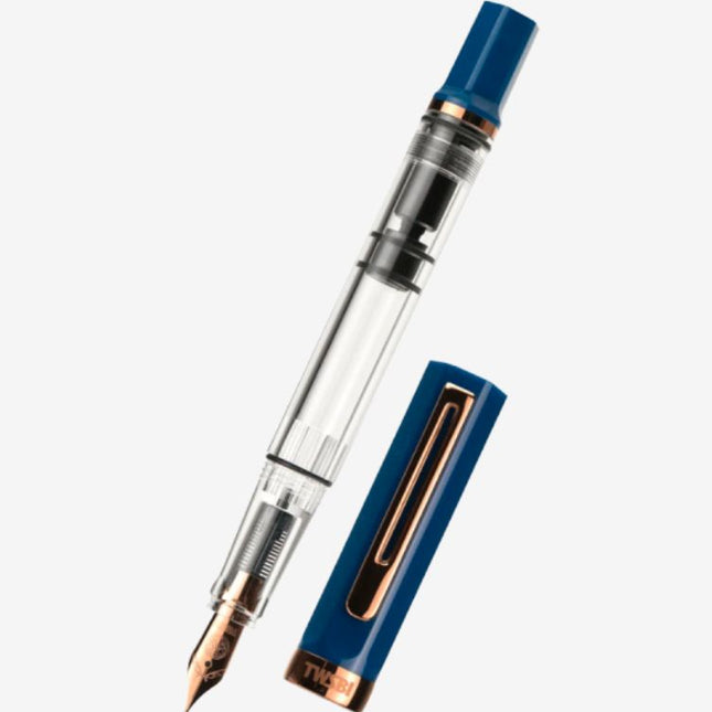 TWSBI ECO Fountain Pen - Indigo Blue with Bronze