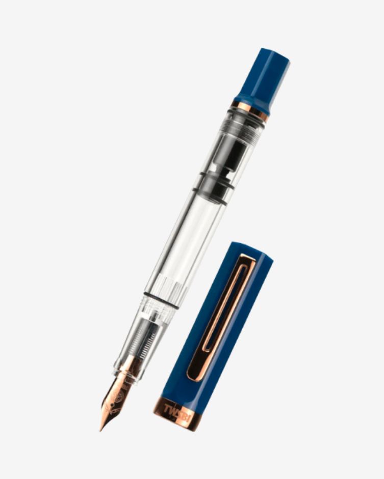 TWSBI ECO Fountain Pen - Indigo Blue with Bronze