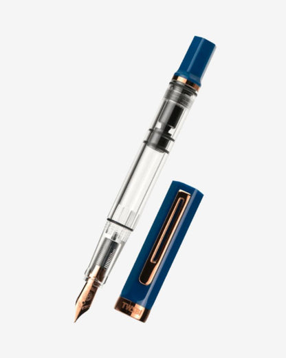 TWSBI ECO Fountain Pen - Indigo Blue with Bronze