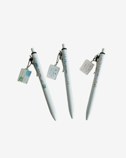 Uni-Ball x Yohaku Gel Pen with Charm