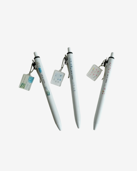 Uni-Ball x Yohaku Gel Pen with Charm