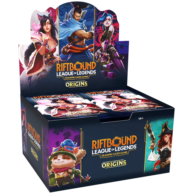 Riftbound TCG Origins Booster Display - Gem Mint