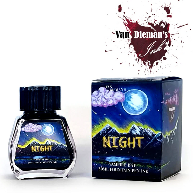 Van Dieman's Night Fountain Pen Ink - Vampire Bat