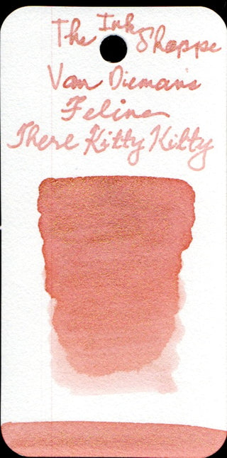 Van Dieman's Feline Fountain Pen Ink - Here Kitty Kitty