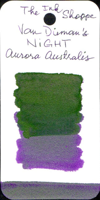 Van Dieman's Night Fountain Pen Ink - Aurora Australis