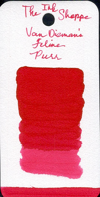 Van Dieman's Feline Fountain Pen Ink - Purr