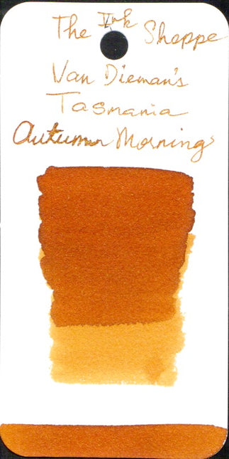 Van Dieman's Tasmania Fountain Pen Ink - Autumn Morning