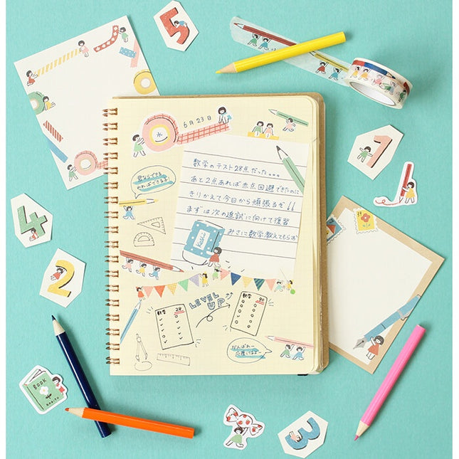 Wa-Life Biyori Stationery Stickers for Journals