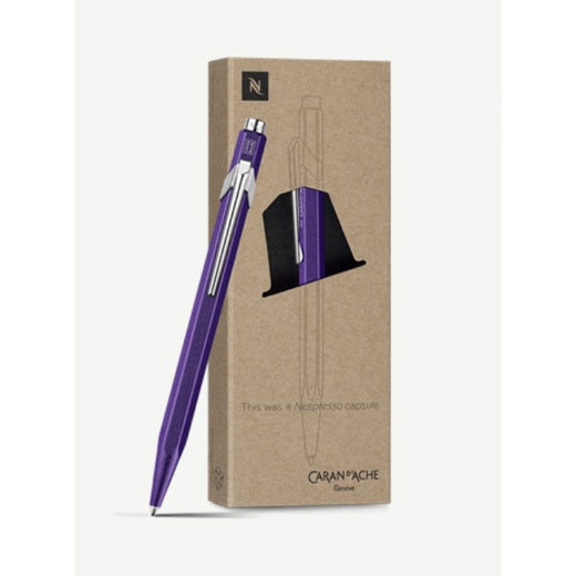 Caran d'Ache Nespresso 849 Ballpoint Pen Ink Recycled Capsules Limited Edition
