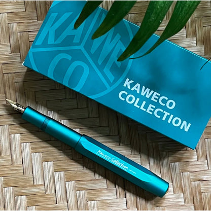 Kaweco Collection AL Sport Fountain Pen Iguana Blue Limited Edition 2022