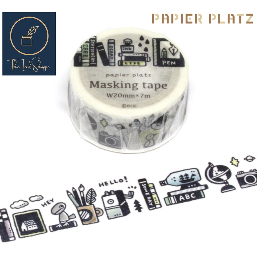 Papier Platz x Eric Small Things Washi Tape FULL ROLL