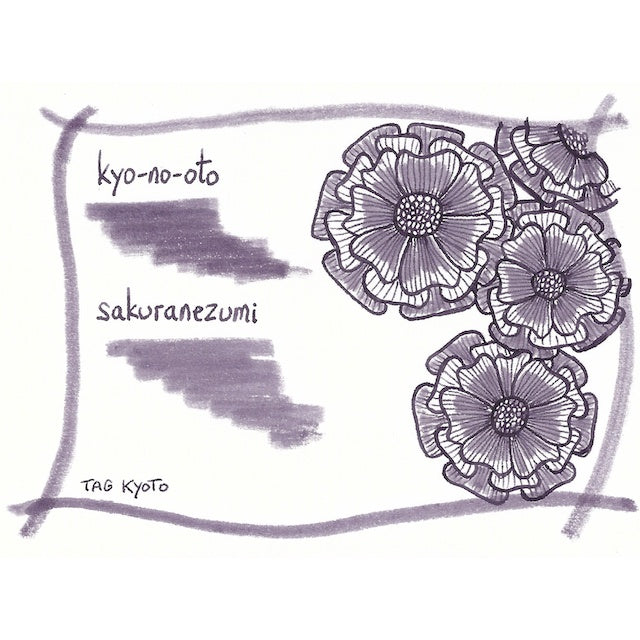 TAG Kyoto KYO NO OTO Fountain Pen Ink Sample (3mL)